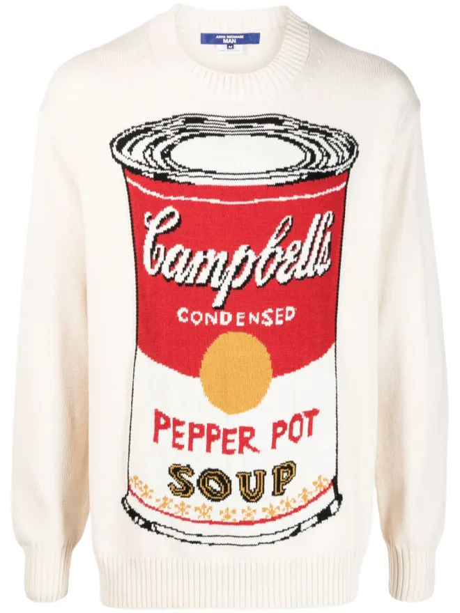 Junya Watanabe MAN Junya Watanabe MAN Campbell Soup print T-shirtの商品画像