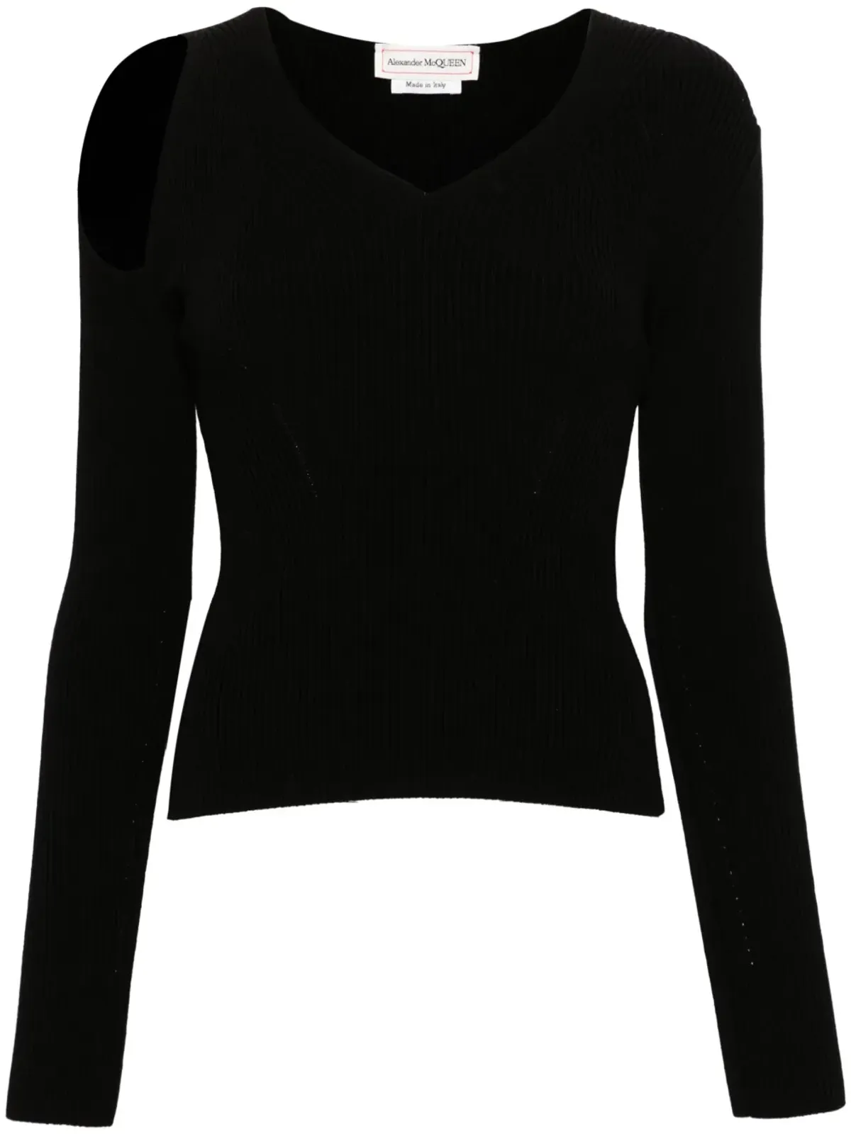 Alexander McQueen カットアウトディテールセーター - 画像1