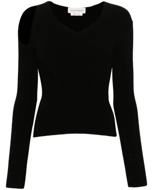 Alexander McQueen カットアウトディテールセーター - サムネイル1