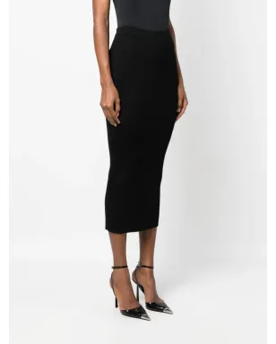 Alexander McQueen リブニットペンシルスカート - サムネイル3
