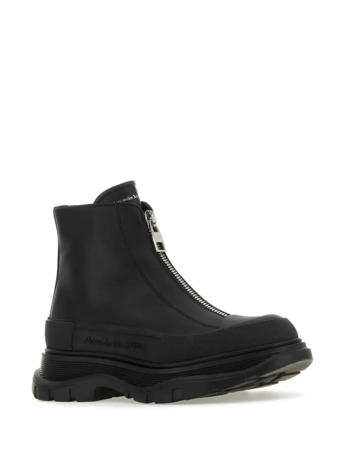 Alexander McQueen Tread Slick レザー ブーツ - 画像2