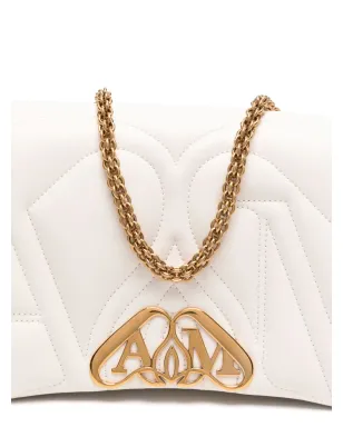 Alexander McQueen The Seal cross body bag - White - サムネイル4