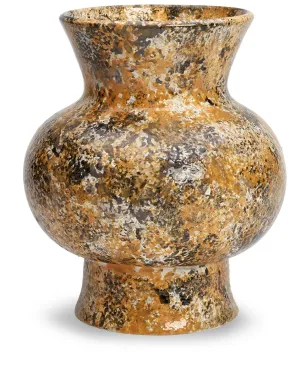1882 Ltd ジェステュア ハニー セラミック花瓶（24cm）- ブラウン - サムネイル1