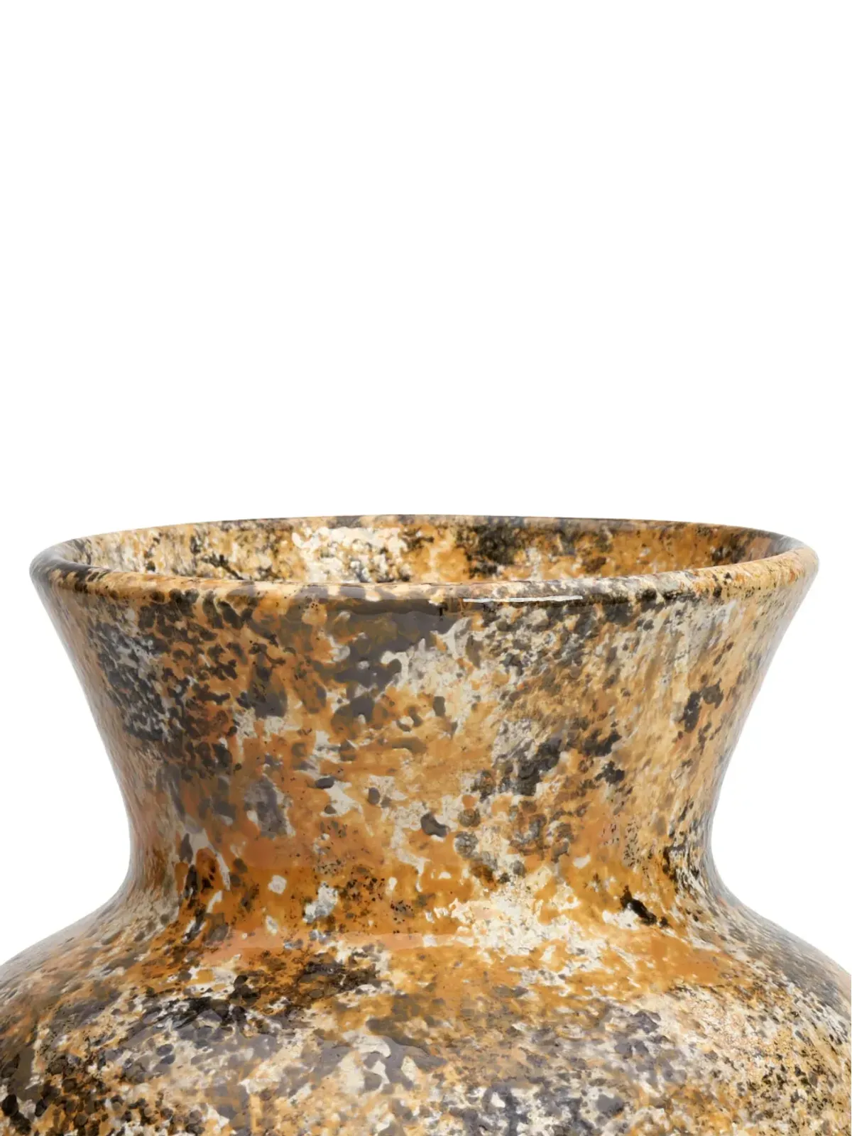 1882 Ltd ジェステュア ハニー セラミック花瓶（24cm）- ブラウン - 画像2