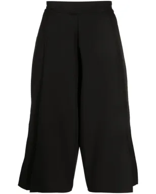 Alchemy ワイドレッグ クロップドパンツ ブラック - サムネイル1