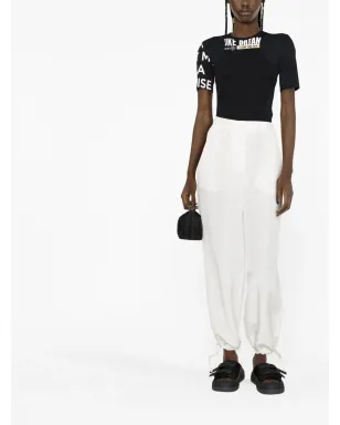 MSGM ゴム入りウエストパンツ - サムネイル2