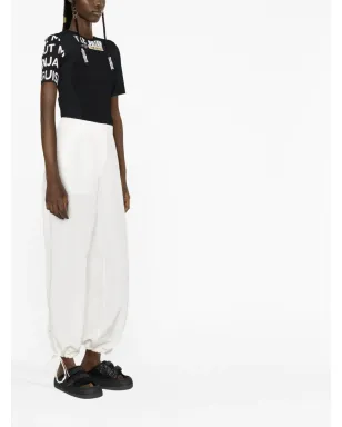 MSGM ゴム入りウエストパンツ - サムネイル3