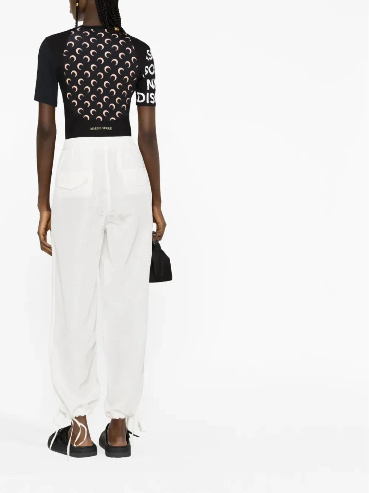 MSGM ゴム入りウエストパンツ - 画像4