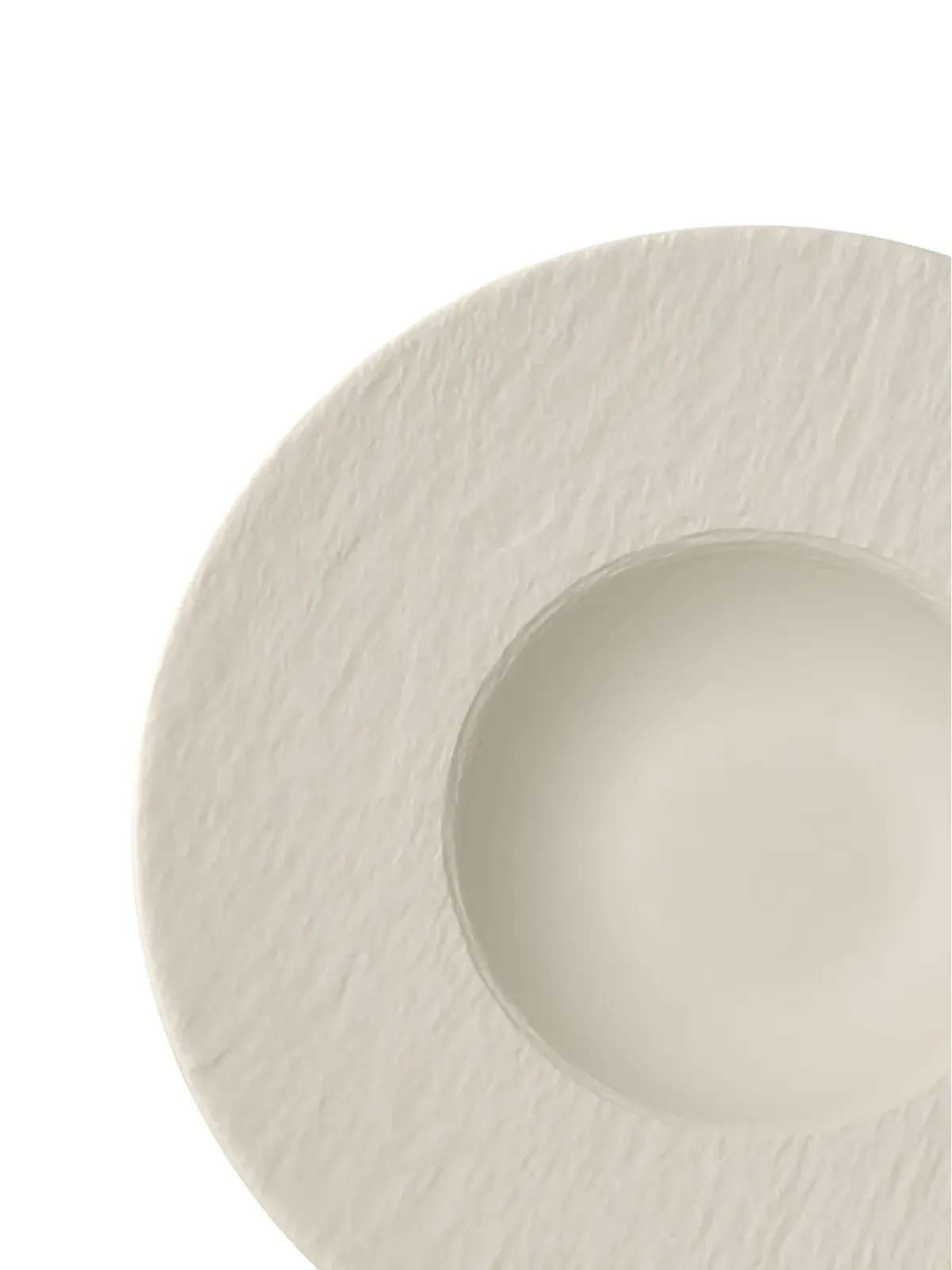 Villeroy & Boch Manufacture Rock パスタ皿 - ホワイト - 画像2