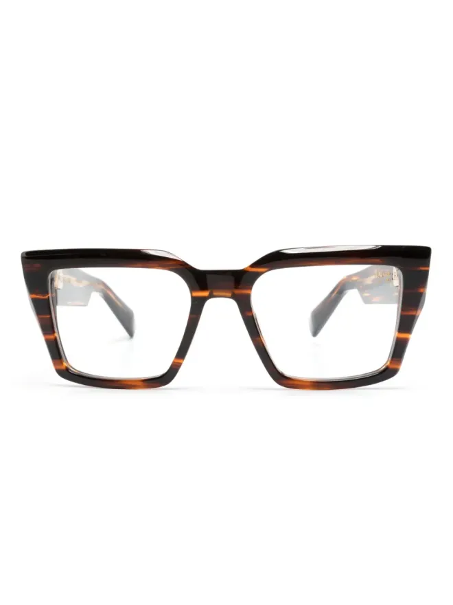 Balmain Eyewear Balmain Eyewear Formee オーバサイズフレーム眼鏡の商品画像