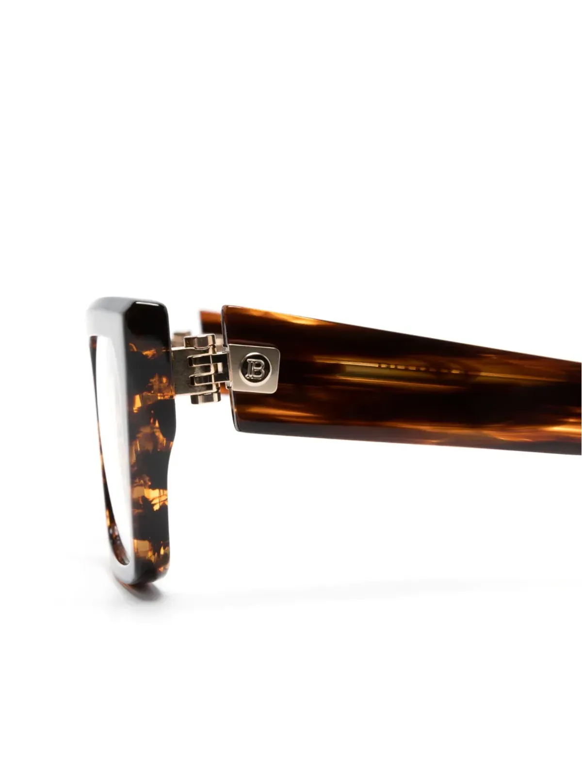 Balmain Eyewear Formee オーバサイズフレーム眼鏡 - 画像3