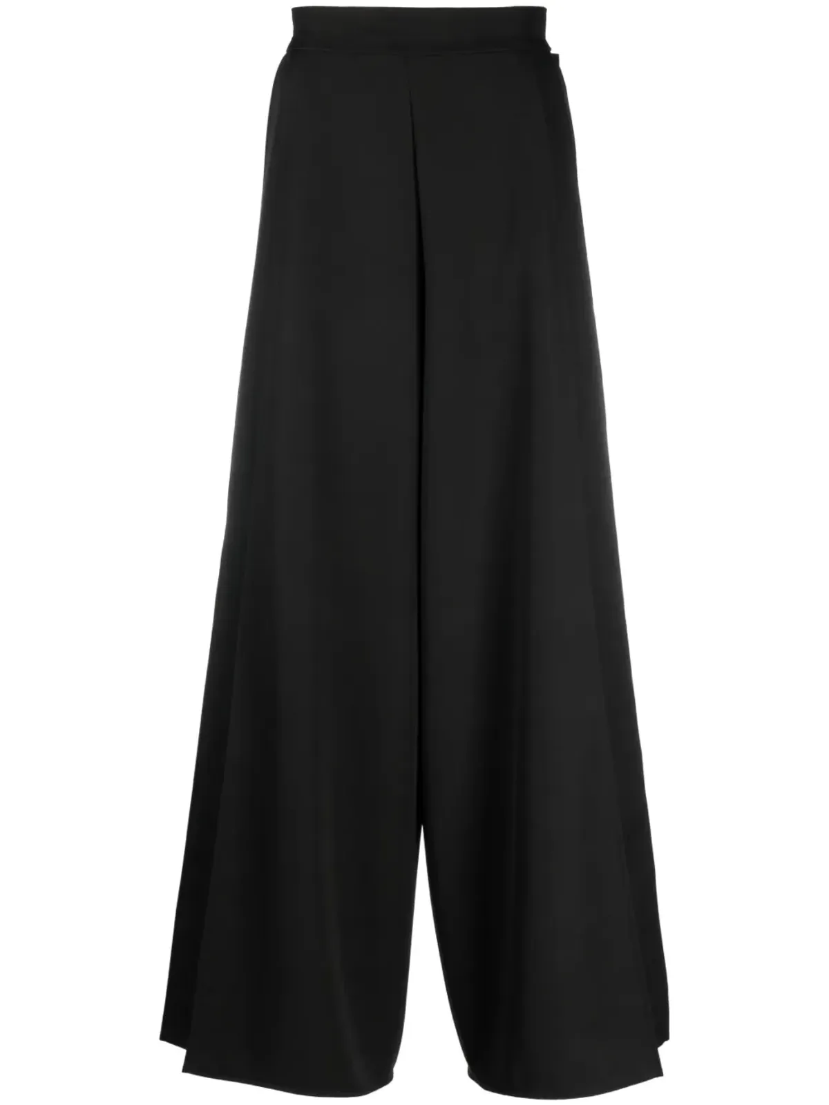 Alchemy タイ付きワイドレッグパンツ - ブラック - 画像1