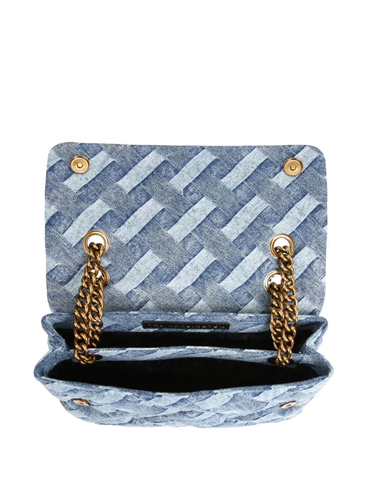 Kurt Geiger London Kensington Soft デニムショルダーバッグ - 画像5