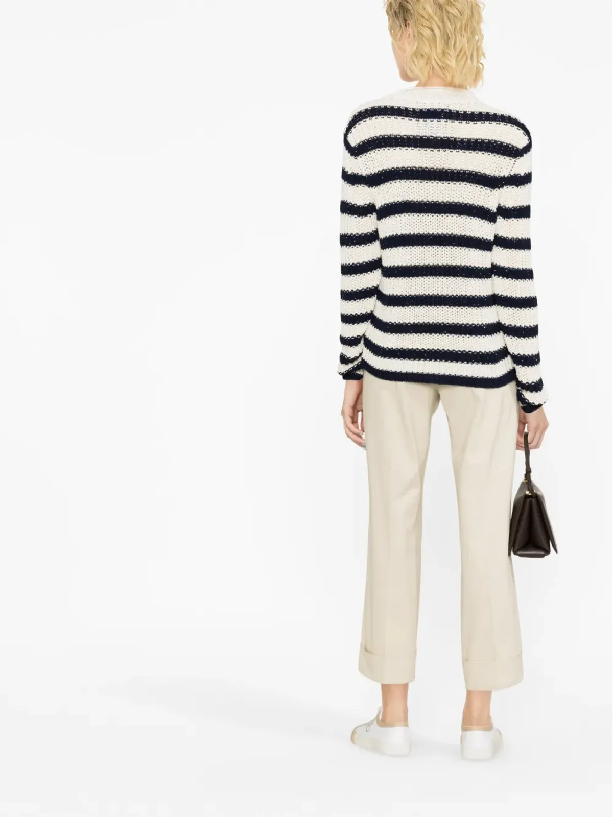 Ralph Lauren Collection ストライプ入りニットジャンパー - 画像3