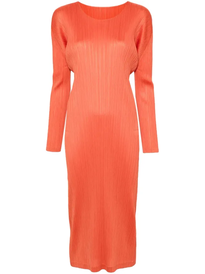 Pleats Please Issey Miyake Pleats Please Issey Miyake プリーツプリーズ イッセイミヤケ プリーツミディドレスの商品画像