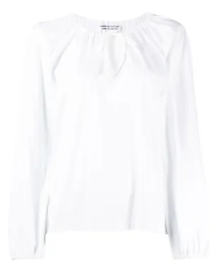 Comme Des Garçons Comme Des Garçons 長袖コットンブラウス - サムネイル1