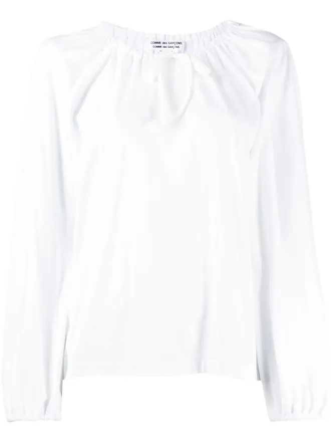 Comme des Garçons Comme des Garçons Comme Des Garçons Comme Des Garçons 長袖コットンブラウスの商品画像