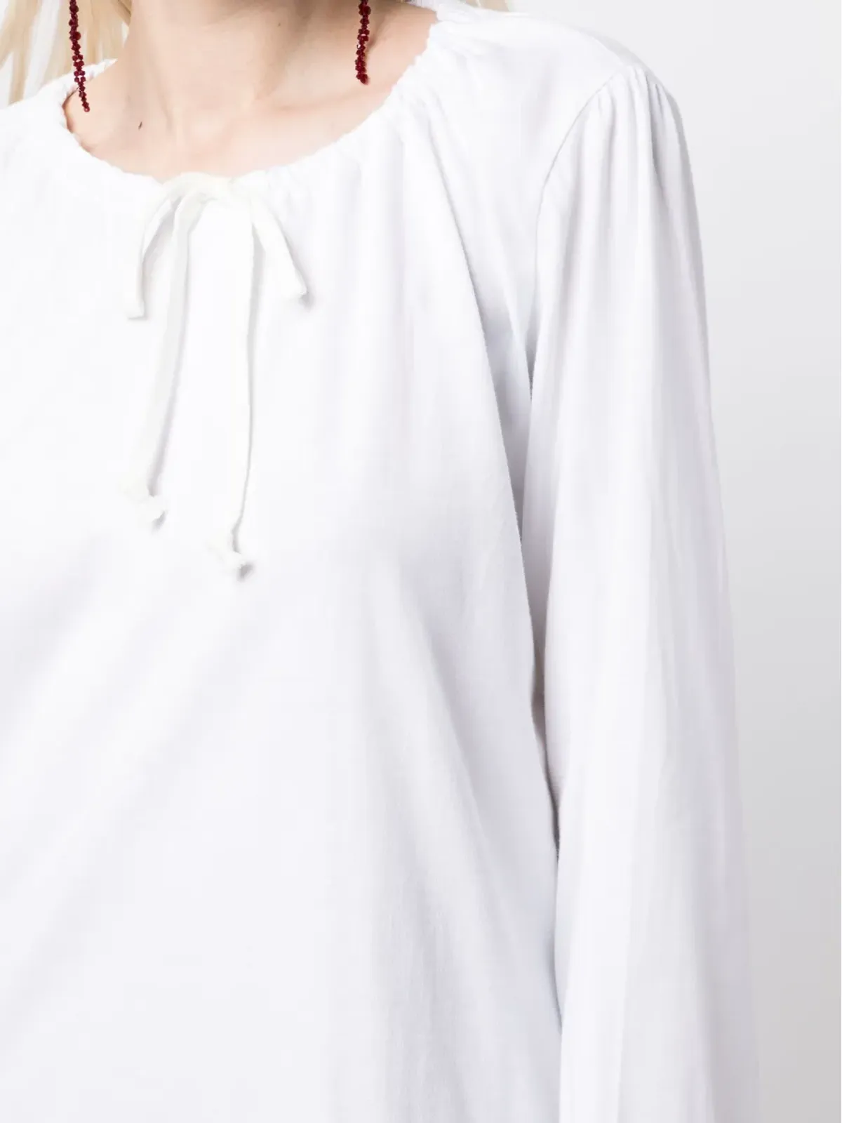 Comme Des Garçons Comme Des Garçons 長袖コットンブラウス - 画像5