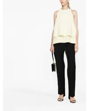 Jil Sander ホルターネック・オープンバックのトップス イエロー - サムネイル2