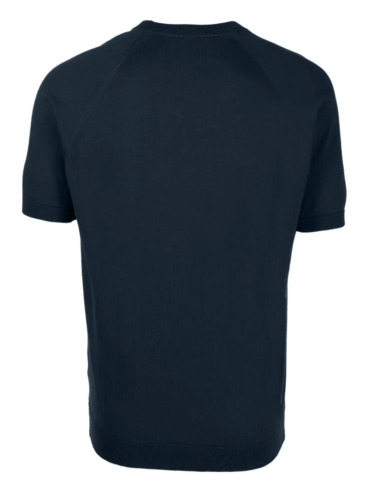D4.0 半袖コットンニットTシャツ - ブルー - 画像2