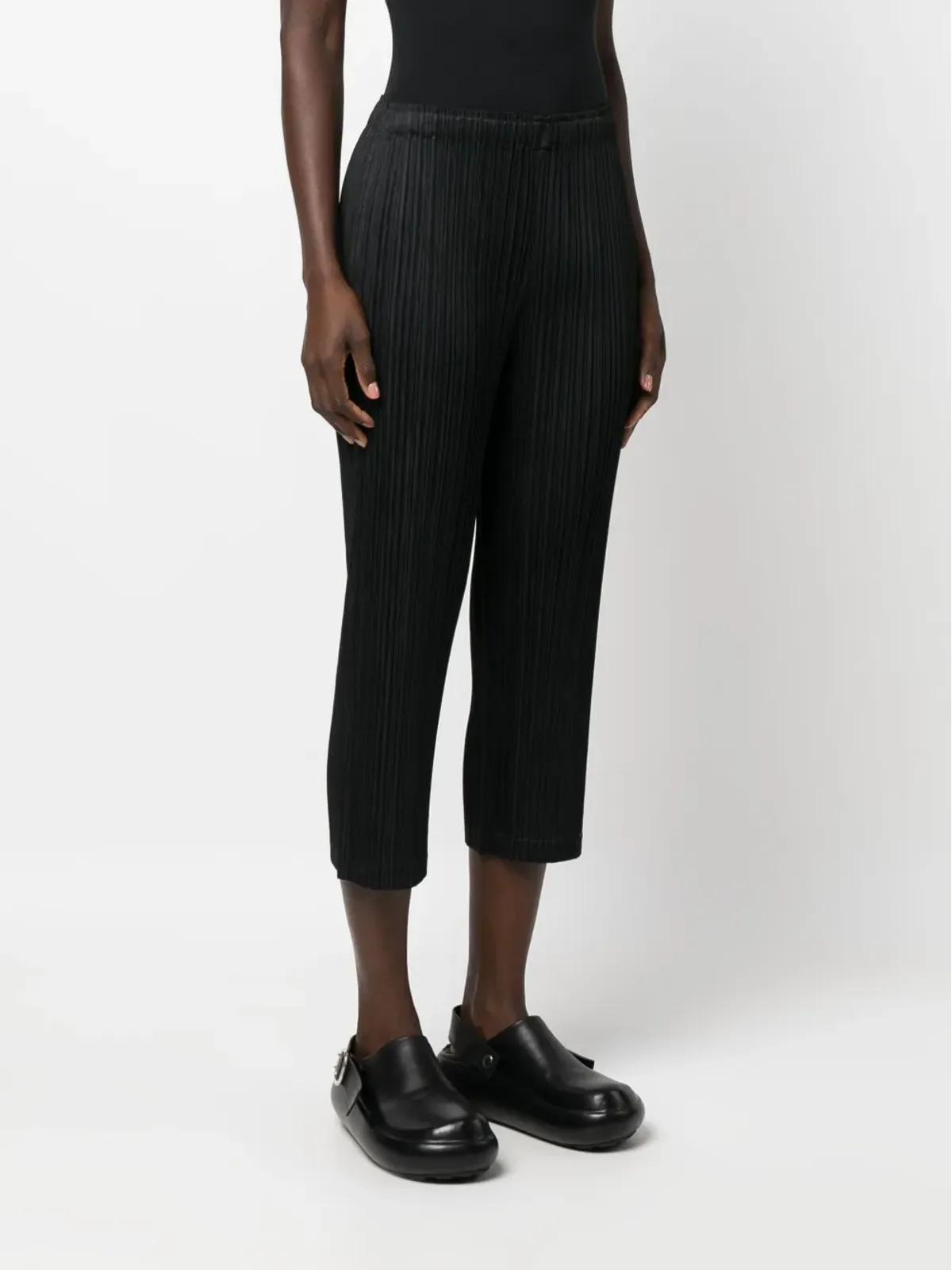 Pleats Please Issey Miyake プリーツクロップドパンツ - 画像3