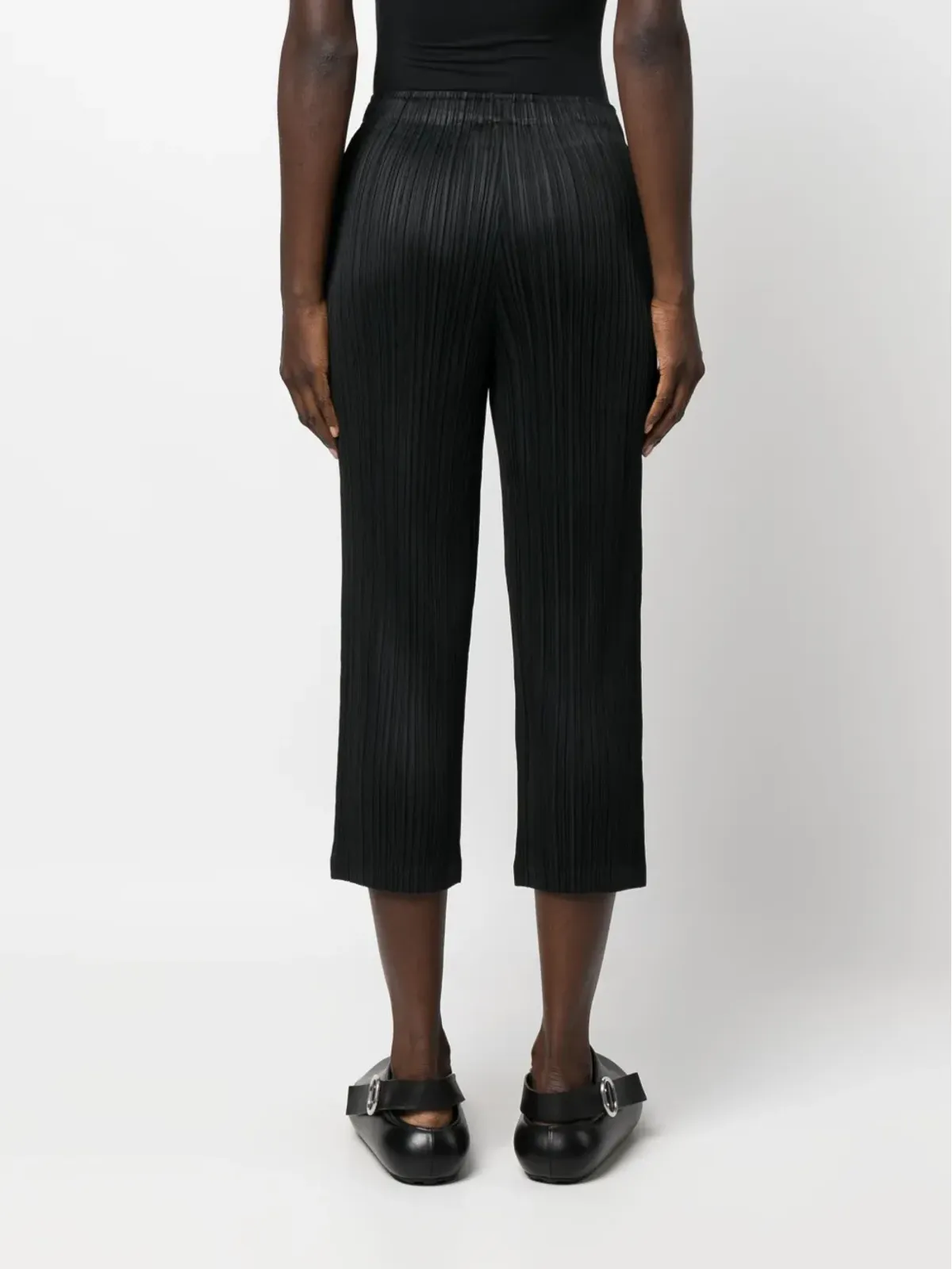 Pleats Please Issey Miyake プリーツクロップドパンツ - 画像4