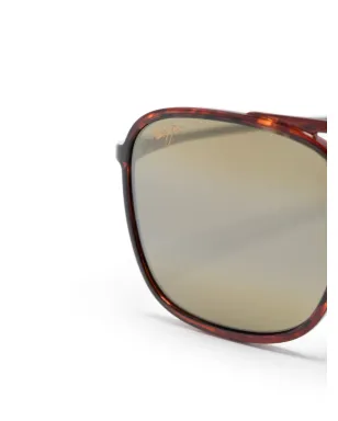 Maui Jim Keokea べっ甲パイロットサングラス - サムネイル3