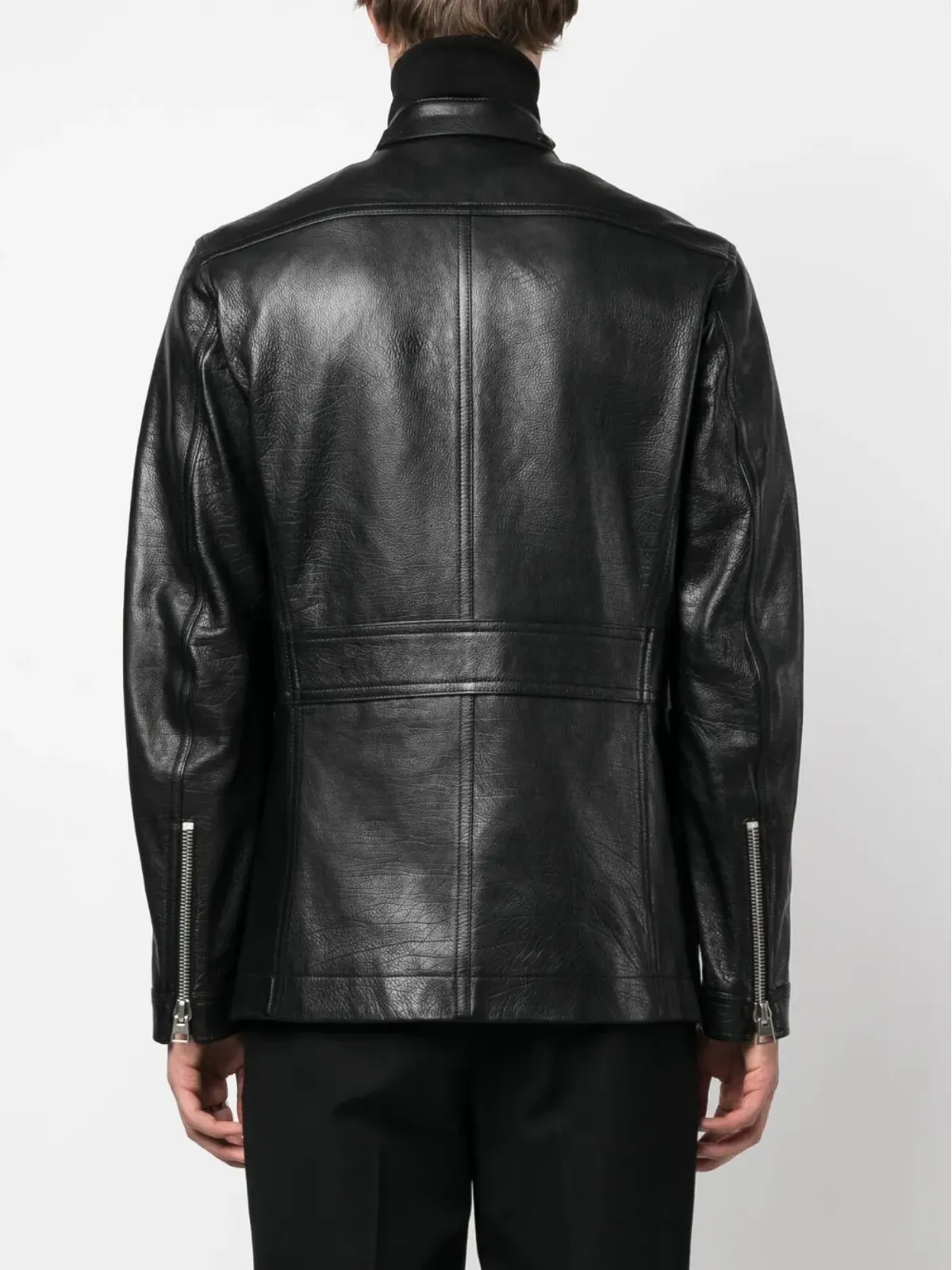 TOM FORD ジップアップレザージャケット - 画像4