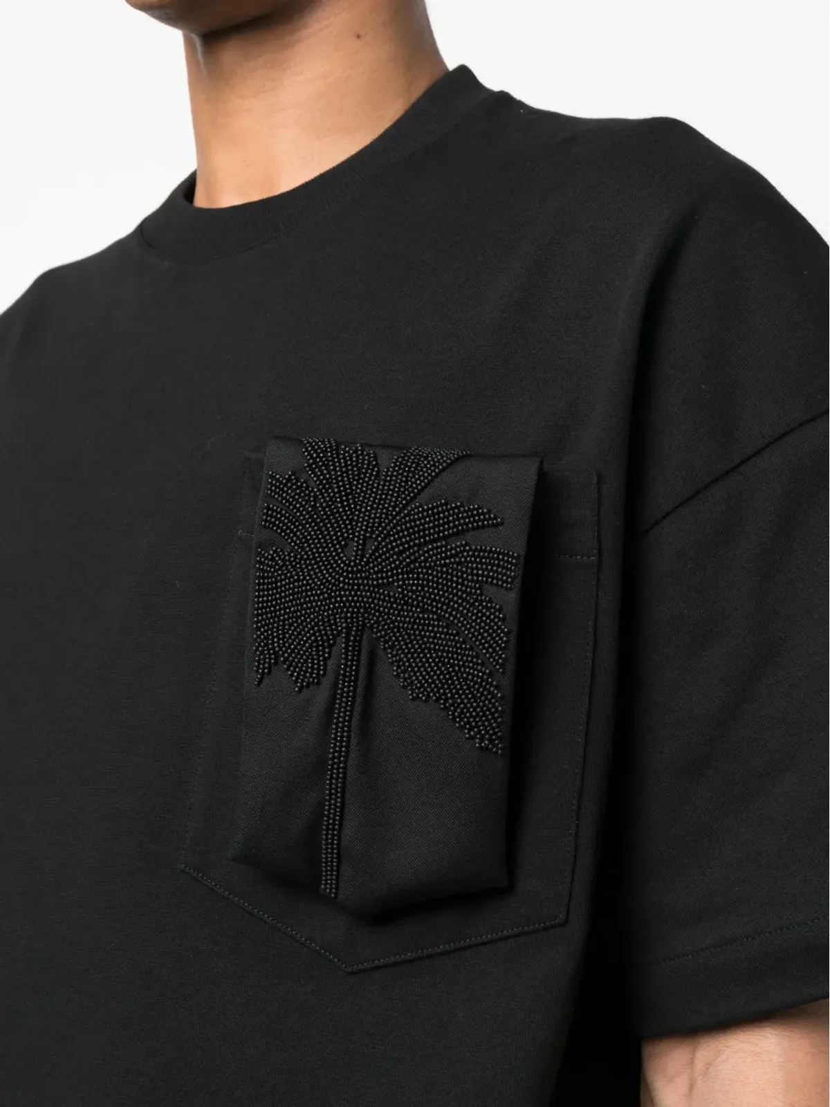 Jil Sander パッチポケット コットン Tシャツ - 画像5
