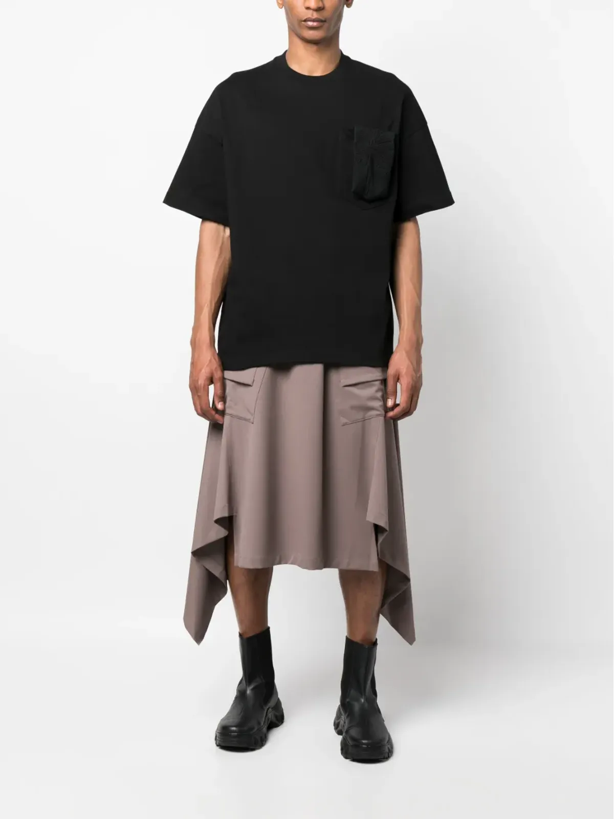 Jil Sander パッチポケット コットン Tシャツ - 画像2