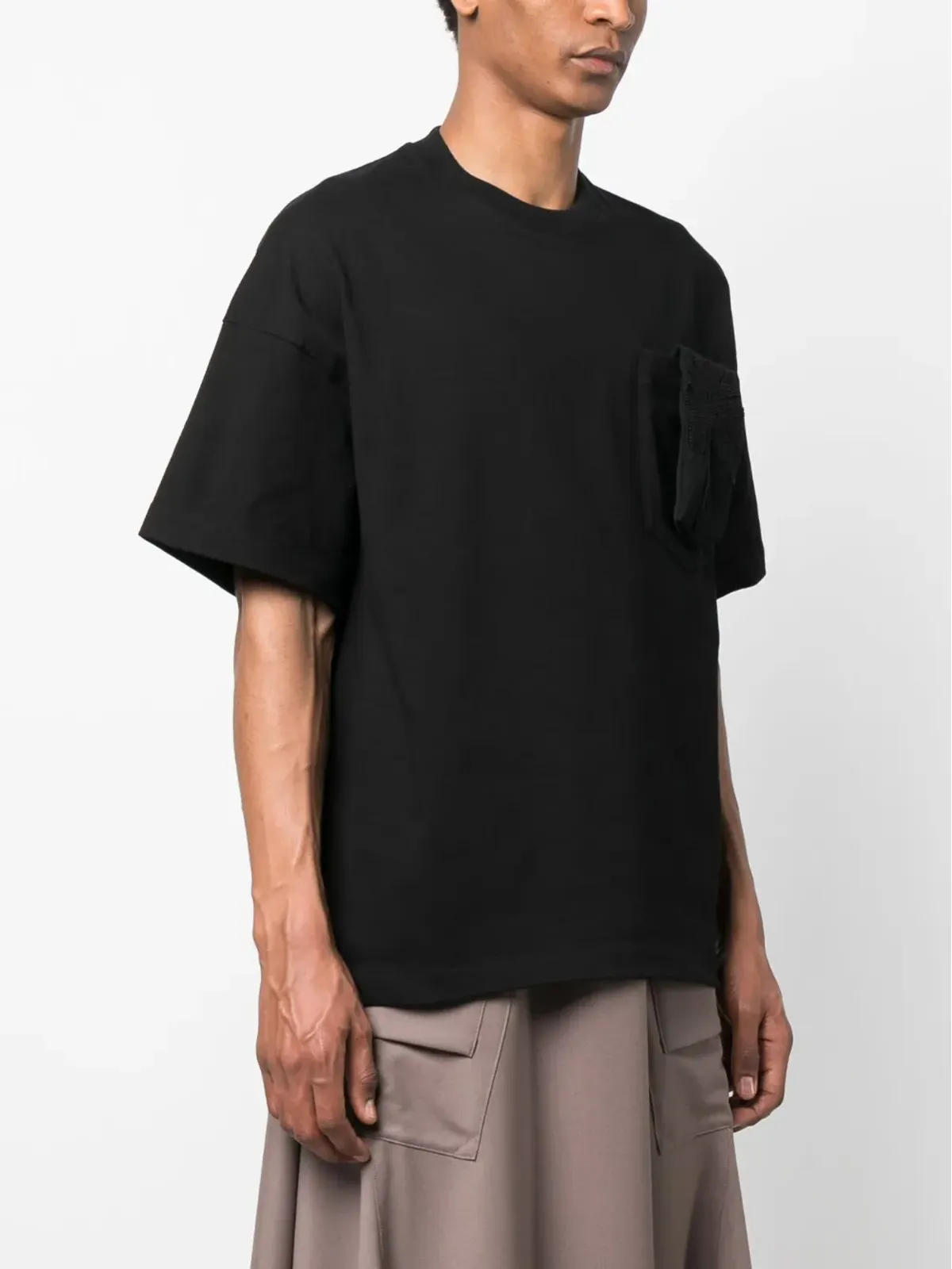 Jil Sander パッチポケット コットン Tシャツ - 画像3