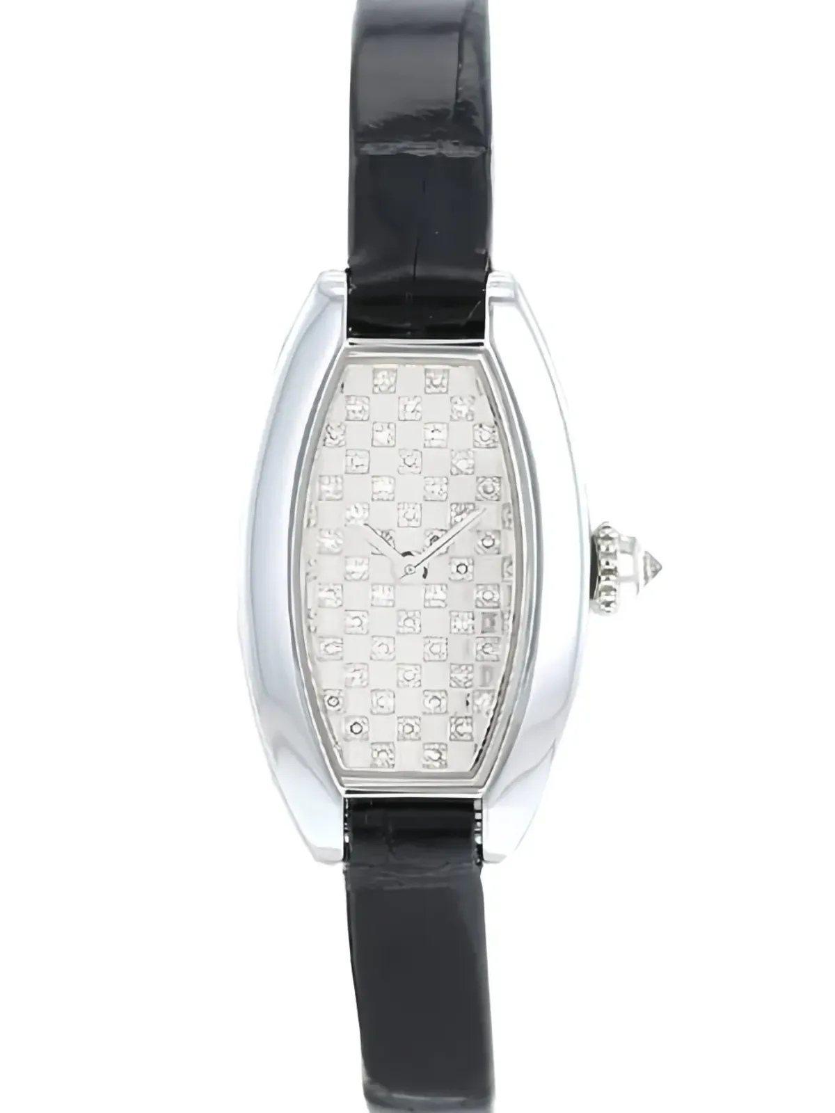 Cartier 2000 ミニ トノー ウォッチ - シルバー - 画像2