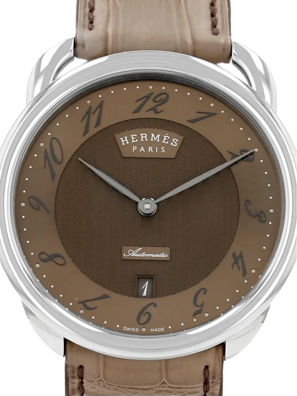 Hermès Pre-Owned アルソー 2010 ウォッチ - ブラウン - 画像2