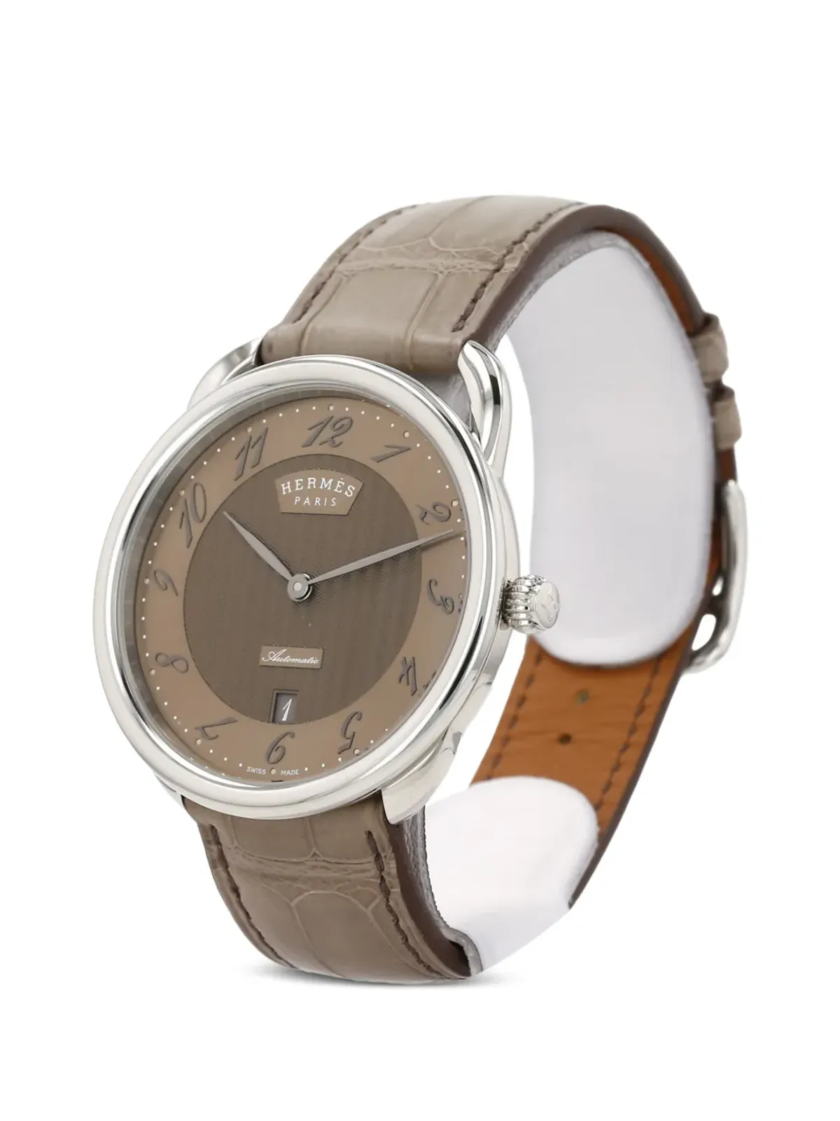Hermès Pre-Owned アルソー 2010 ウォッチ - ブラウン - 画像4