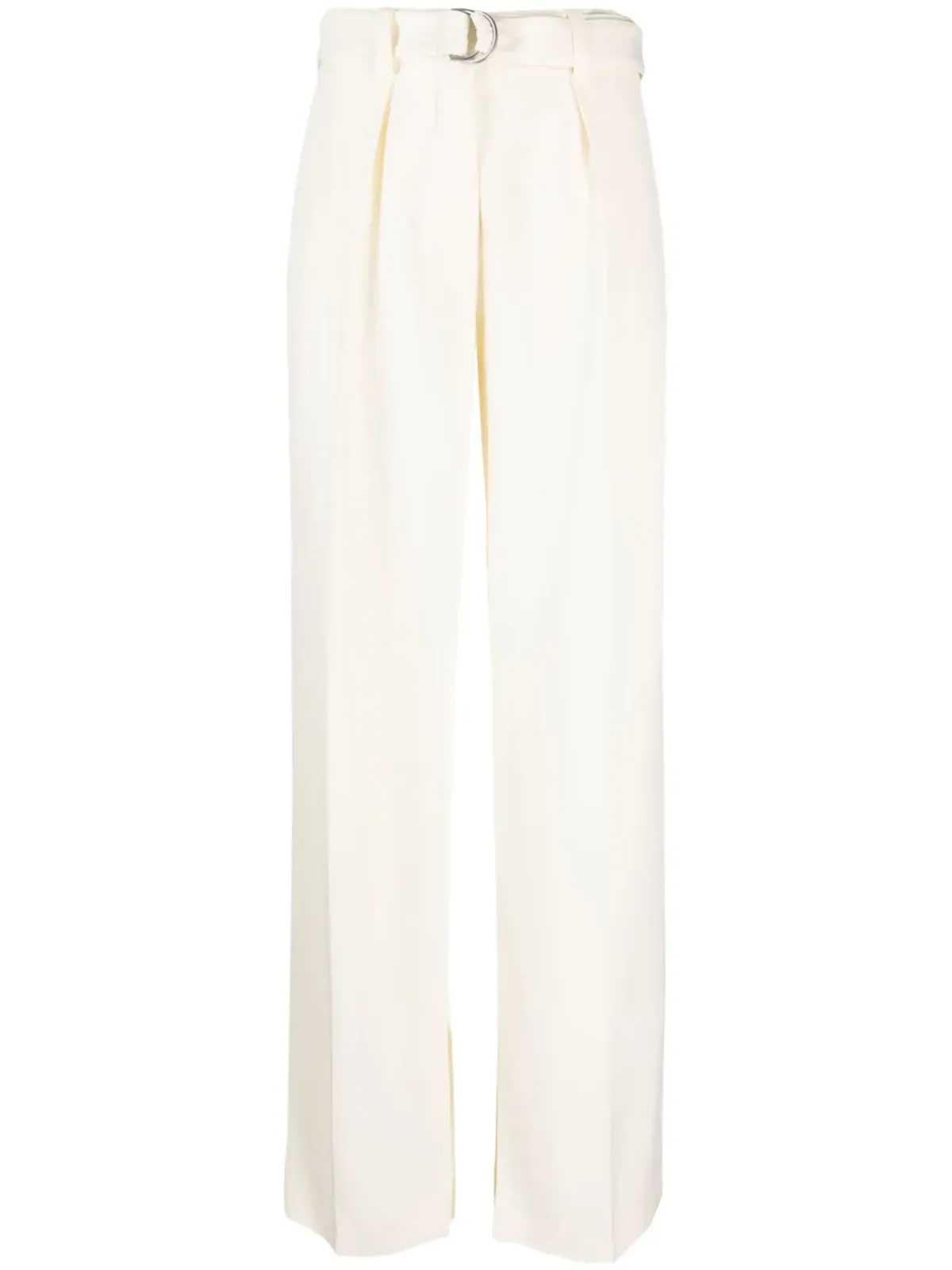 Jil Sander ベルト付きワイドレッグパンツ - 画像1