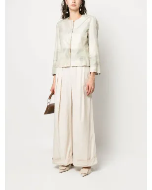 Giorgio Armani Vintage 2000s 丸首ジャケット - サムネイル2