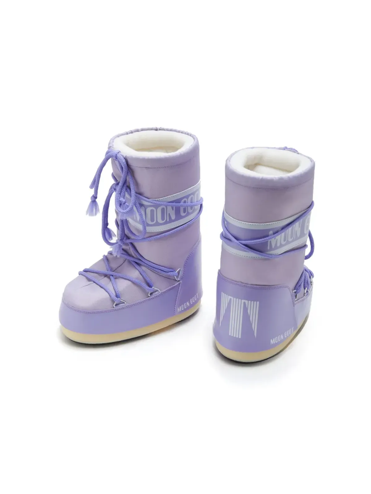 Moon Boot Kids アイコン ロゴテープ スノーブーツ - 画像4