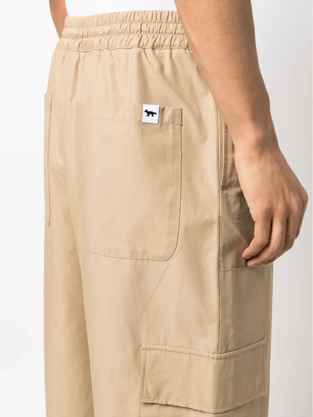 Maison Kitsuné エラスティテッドカーゴパンツ - 画像5