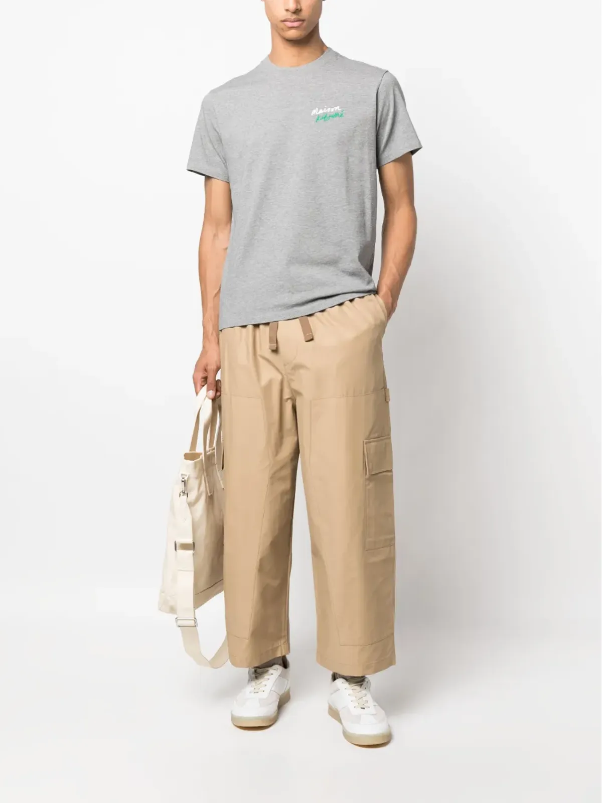 Maison Kitsuné エラスティテッドカーゴパンツ - 画像2
