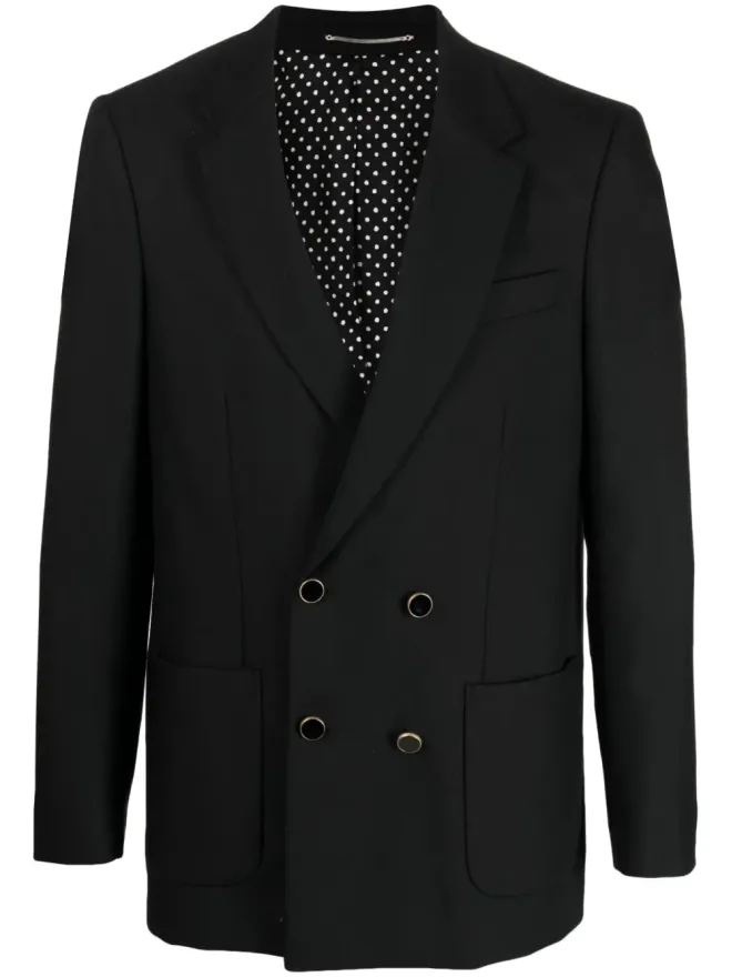 PT Torino PT Torino ダブルブレスト ウールブレザー - Blackの商品画像