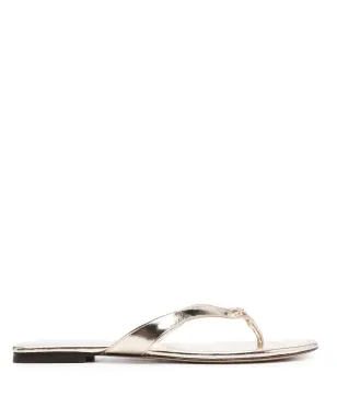 Tory Burch レザー フラット サンダル - サムネイル1