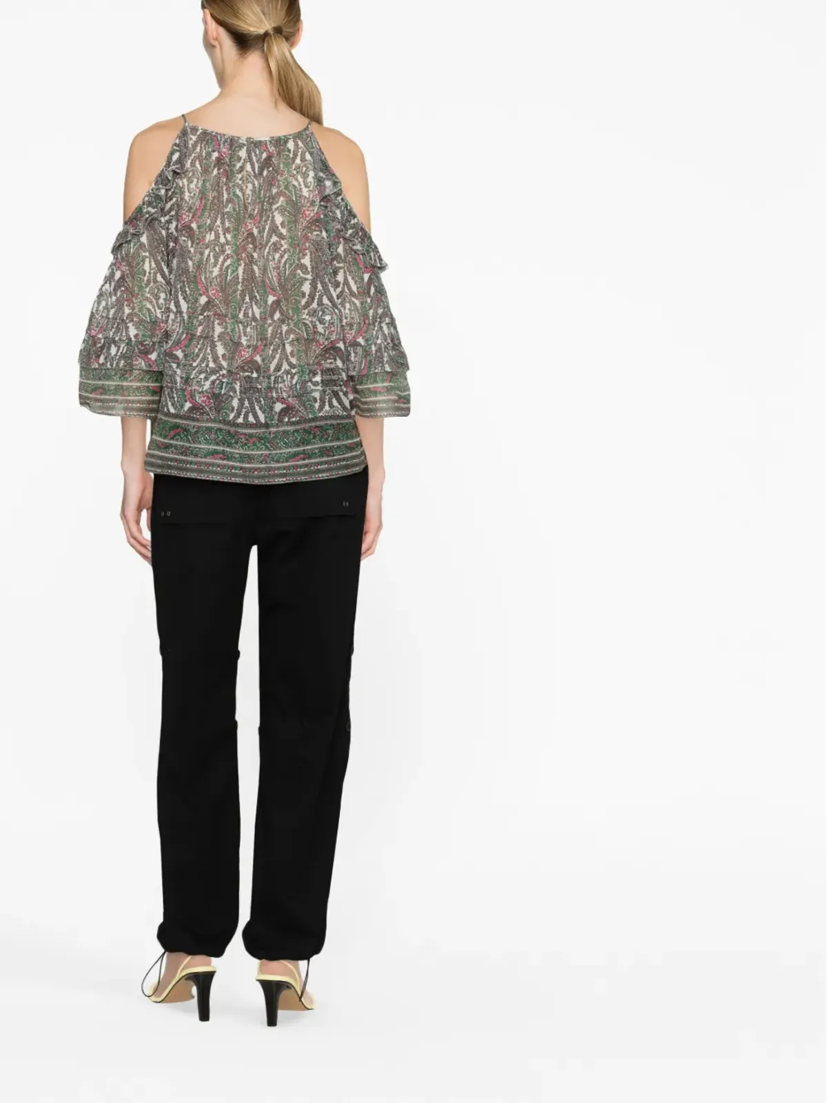 ISABEL MARANT Gabia グラフィックプリントトップ - 画像3