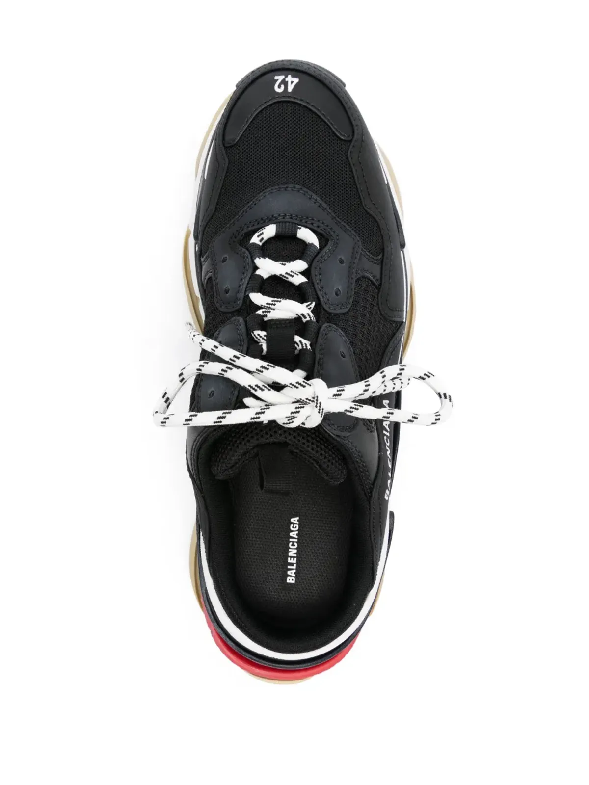 Balenciaga Triple S スニーカー - ブラック - 画像4