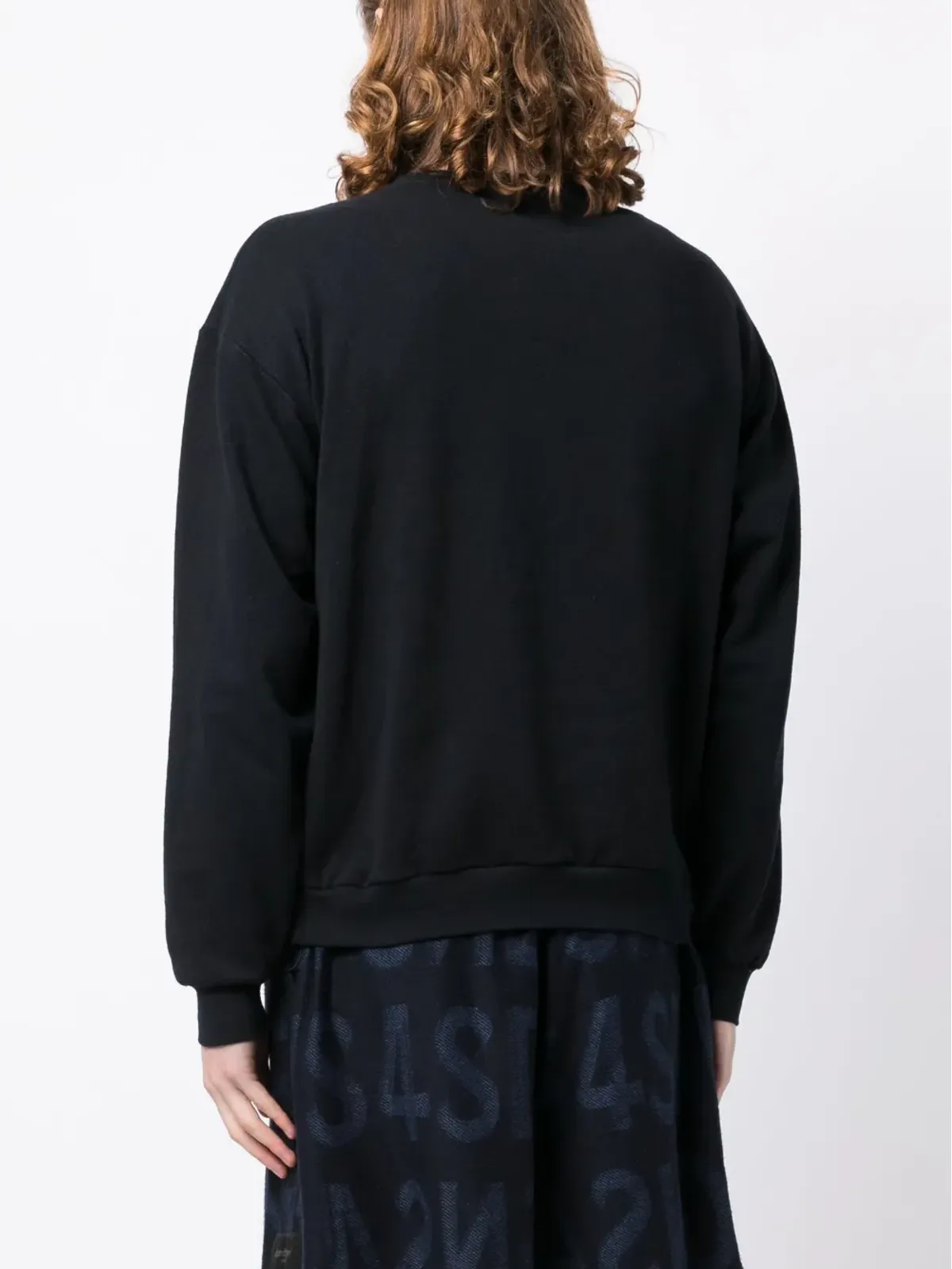 4SDESIGNS UTEPプリント コットン スウェットシャツ - 画像4