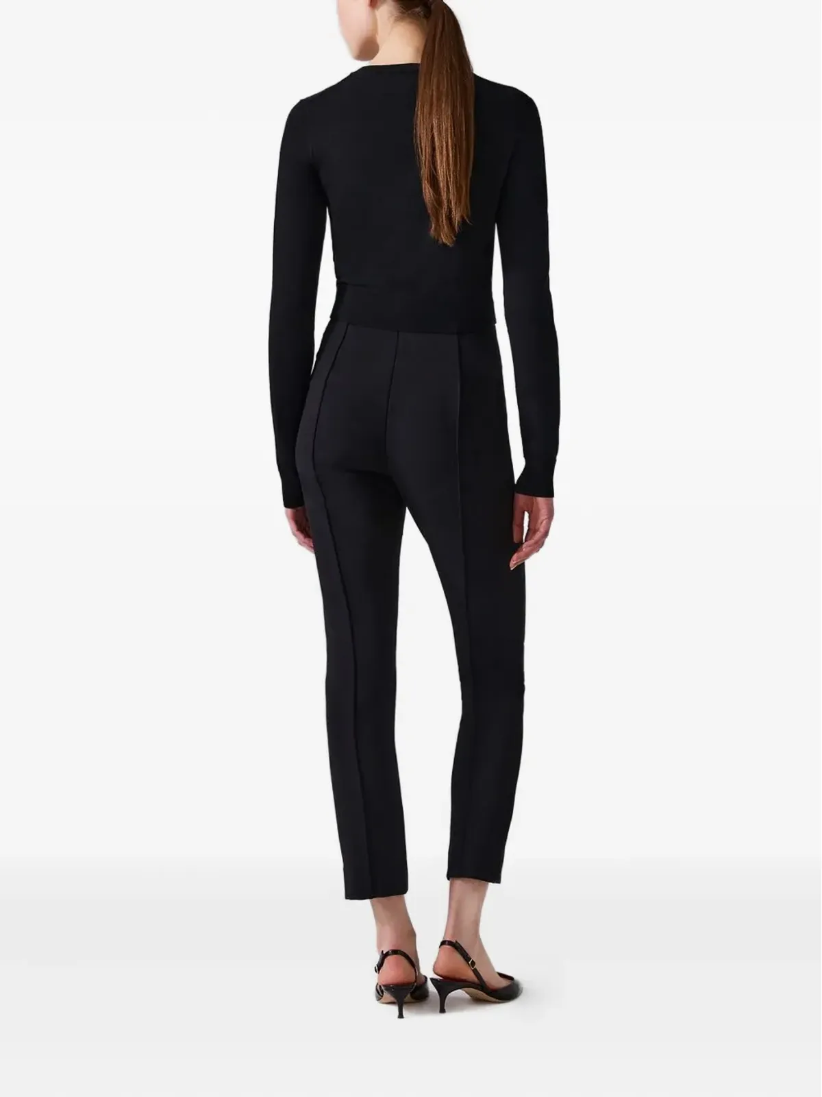 Carolina Herrera ボタンフロント クロップド カーディガン - 画像3