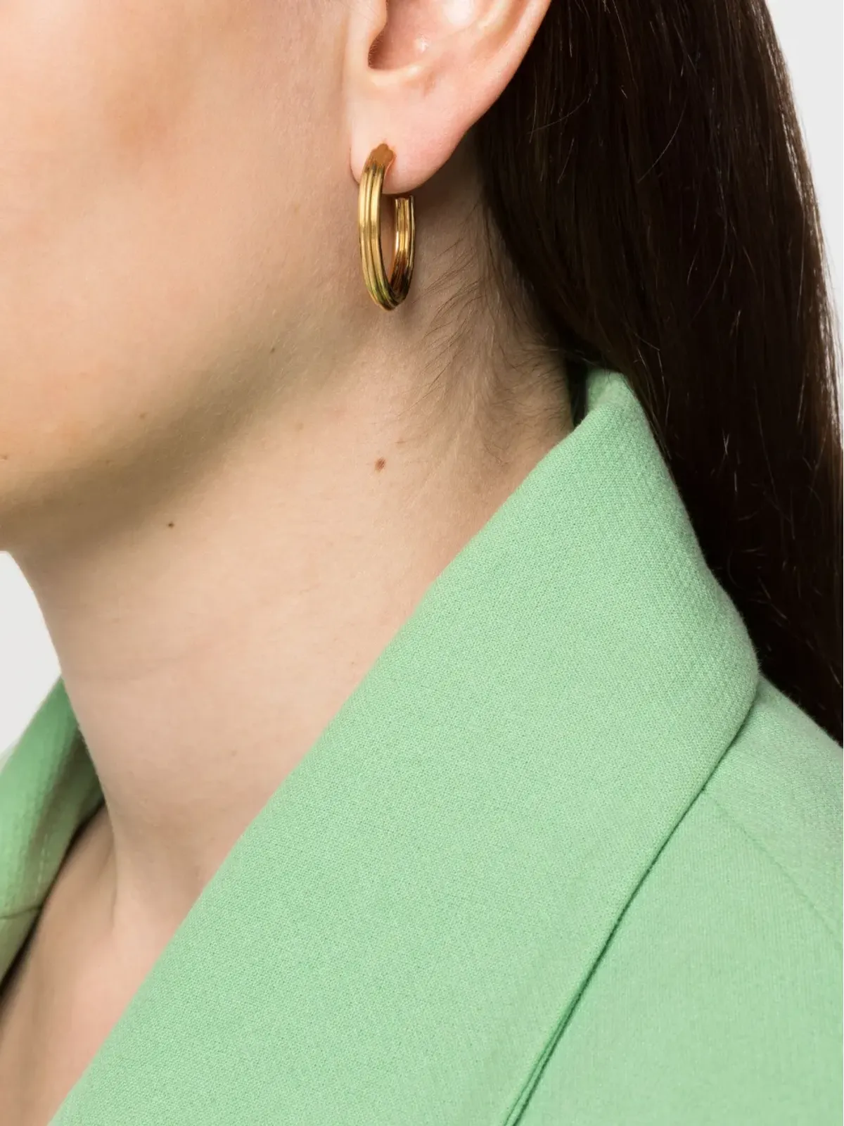 Missoma リッジフープピアス - 画像2
