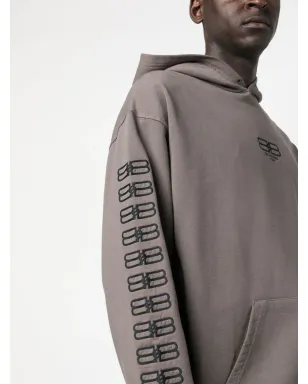 Balenciaga 刺繍ロゴ コットン パーカー - サムネイル5