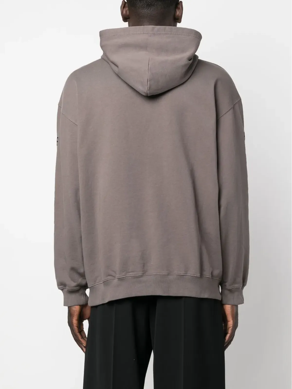 Balenciaga 刺繍ロゴ コットン パーカー - 画像4