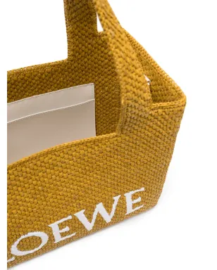 LOEWE フォント ラフィア トートバッグ - サムネイル5