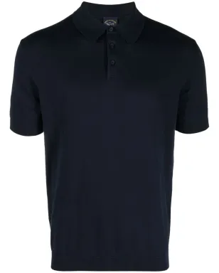 Paul & Shark ロゴパッチ コットン ポロシャツ - サムネイル1